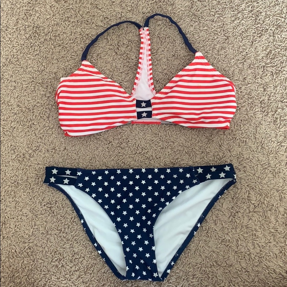 American flag bikini